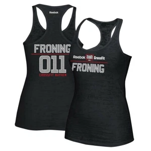 Camiseta sin mangas verde agotado Reebok 2014 CrossFit Richard Froning Jr. 011 para mujer - Imagen 1 de 3