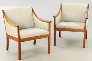 ole wanscher teak armlehn sessel pärchen heile auch das pols Frei Haus Geliefert - Bild 1 von 7