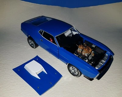 SunStar 1:18 Ford Mustang Mach 429 Drag Acme Gmp Highway Autoart Ertl YCID Funny - Immagine 1 di 4