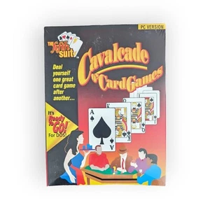 Cavalcade O'Kartenspiele (PC, 1994) werkseitig versiegelt MS DOS Vintage der fünfte Anzug - Bild 1 von 3
