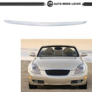 Front Hood Moulding Chrome Trim Fit For 2002-2010 Lexus SC430 75770-24010 - Picture 1 of 14