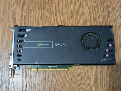 HP NVIDIA Quadro 4000 2GB Video Graphics Card 707253-001 608533-004  - Image 1 of 4