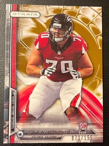 2014 Topps Strata #155 Bronze Jake Matthews Rc Rookie Serial Numbered 72 of 150