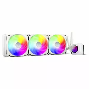 Silverstone PF360W-ARGB-V2 (White) ARGB 3x120mm AIO Water Cooler LGA1700/AM4/AM5 - Picture 1 of 6