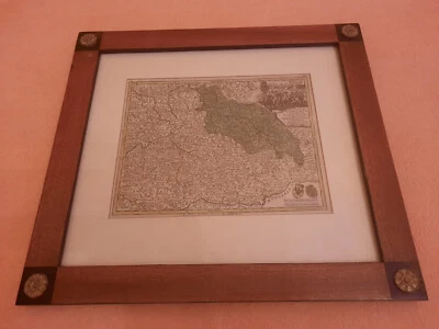 REGNUM BOHEMIAE CUM... Matthäus Seutter 1742 BOHEMIA CZECHIA SILESIA LUSATIA - Image 1 of 4