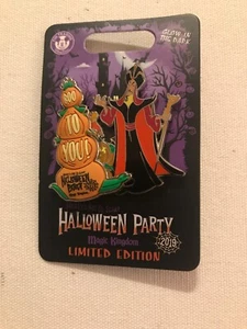 Disney World 2019 MNSSHP Mickey's Not So Scary Halloween Party Jafar Iago LE Pin - Picture 1 of 1