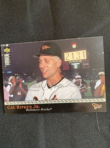 Cal Ripken Jr. 🥎 1996 ud collectors choice LIMITID EDITION JUMBO. 8950/21310