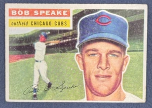 1956 Topps Set Break Bob Speake White Back #66 POOR -- VG - Picture 1 of 2