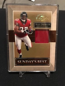 2007 Donruss Classics SB Alge Crumpler Game Used Jersey 25/25! Falcons Great 1/1 - Picture 1 of 2