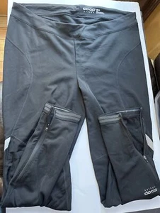 Herren CO OOP Cycles Hose schwarz 2XL Flanell gefüttert Knöchelreißverschlüsse - Bild 1 von 3