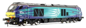 Dapol 4D-022-019D Bo-Bo Class 68 Fearless 68016 DRS Compass Railways DCC-Fitted - Picture 1 of 12