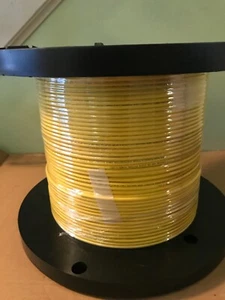 1000' 6 Fiber SM SMF28 Ultra Distribution Fiber Optic Cable Plenum Yellow 4.8mm - Picture 1 of 6