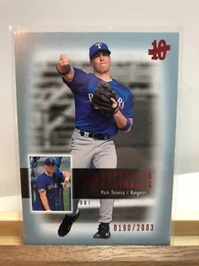 2003 (RANGERS) SP Authentic Superstar Flashback #SF57 Mark Teixeira - #d /2003 - Bild 1 von 6