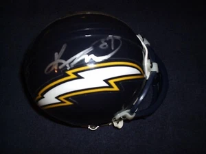 SAN DIEGO CHARGERS SIGNED KEENAN McCARDELL RIDDELL MINI HELMET NEW L@@K VINTAGE! - Picture 1 of 5