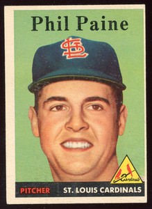 1958 Topps Phil Paine #442