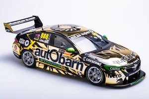 2018 CRAIG LOWNDES FINAL RACE GOLD LIVERY #888 HOLDEN ZB COMMODORE 1:43 MODEL - Bild 1 von 3
