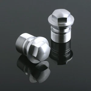 FORK TOP FITTING BOLT (2) SET  NEW KAWASAKI FOURCHE DE S2 350 S1 S3 KH 1971-79. - Imagen 1 de 1