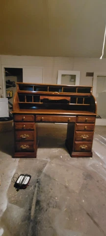antique roll top deskn Cover