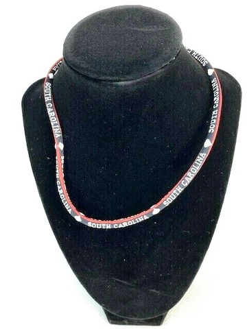 South Carolina Gamecocks Titanium Sport Necklace NIB Cover