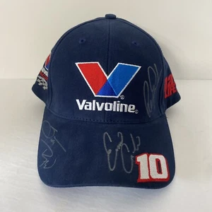 Valvoline Racing Trucker Hat Cap Scott Riggs 10 Signed Autographed OSFM  - Picture 1 of 10