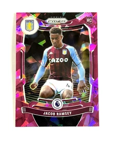 2021-22 Panini Prizm Premier League Jacob Ramsey Pink Cracked Ice RC #133 - Picture 1 of 2