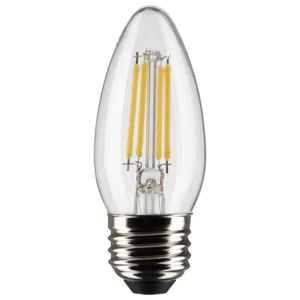 Satco S21286 - 4 Watt B11 LED Clear Bulbs - 4000K (2 or 24 Pack) - Picture 1 of 10