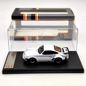 1/43 Premium X Porsche 911 Turbo 1975 Blanco Martini Decoración PRD109 Diecast - Imagen 1 de 7