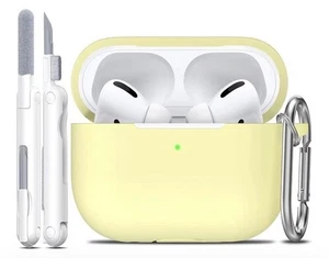 AirPods Pro 2a/1a Generazione Custodia con Kit Pulizia,Silicone Morbido Protettivo - Foto 1 di 6