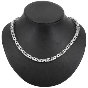 70 cm / 5,8 mm ø - Vierkant Königskette Silber 925 Herren - Picture 1 of 4