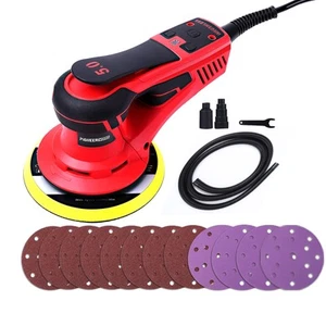 PioneerWorks Levigatrice Orbitale Elettrica Casuale, Motore Brushless Potente 350W,10... - Foto 1 di 9