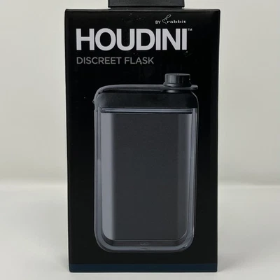 Frasco discreto Houdini de Rabbit - 7 oz / 207 ml. ¡Nuevo en caja! Foto 1 de 4