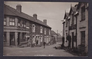 Wales Merionethshire Dolgellau LLWYNGWRIL Bank & Hotel um 1920 RPPC - Bild 1 von 2