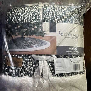 Koolaburra by UGG Meira Tree Skirt 54 in Round Ivy Christmas Holiday Sherpa NEW - Picture 1 of 24