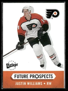 2000-01 Upper Deck Vintage - Future Prospects Justin Williams #389 (RC) - Bild 1 von 2