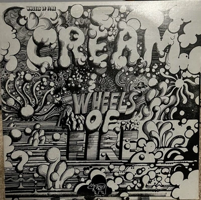 Cream Wheels of Fire Vinyl LP RSO Records RS-2-3802 1977 Double LP VG+ - Image 1 of 4