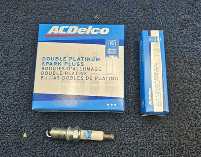 (CANTIDAD 4) Bujía doble platino Acdelco 41-902 compatible con Buick Century 1992-1993 Foto 1 de 4
