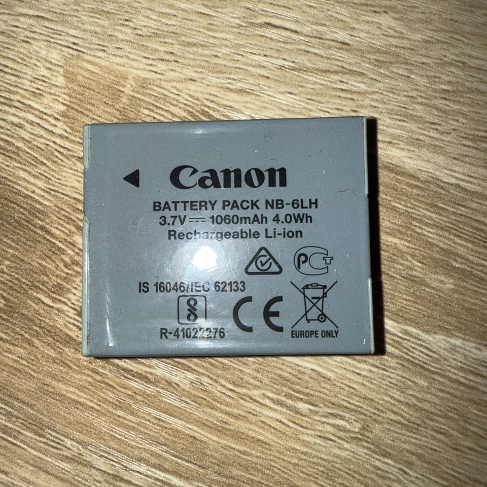 Batería Original Canon NB-6LH para Canon IXUS105 210 S95 90 SX240 510 520 530 540 Foto 1 de 1