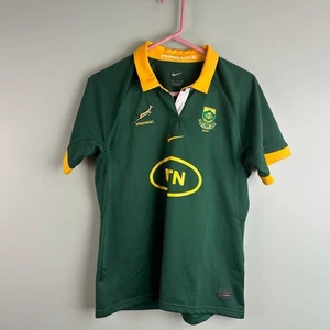 Südafrika Rugby Shirt 2023 2024 Nike Springboks Trikot Polo Medium Herren - Bild 1 von 14