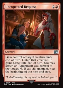 Solicitud inesperada Magic The Gathering Final Fantasy U FOIL NM x1 - Tarjeta mágica - Imagen 1 de 1