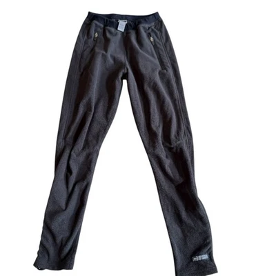 Pantalones de vellón para mujer REI talla pequeña negros senderismo camping cálidos Foto 1 de 4