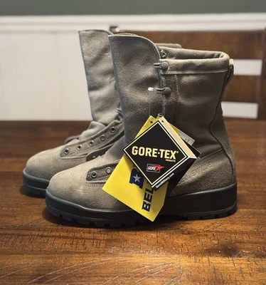 Botas de combate Belleville 675 punta de acero para hombre 8R Gore-Tex 600 G Thinsulate  Foto 1 de 2