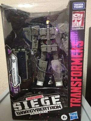 Hasbro Astrotrain Transformers  Generations War for Cybertron Siege  LeaderClass - Image 1 of 4