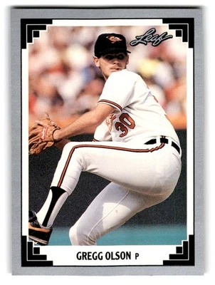 1991 Leaf #519 Gregg Olson - Image 1 of 2