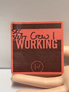 Twenty One Pilots Crew Working Passes Original Fan Favorite - Picture 1 of 2