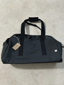 Marine Layer Weekender Duffle Bag New With Tags Navy Black Travel Bag 24wx12h - Picture 1 of 7