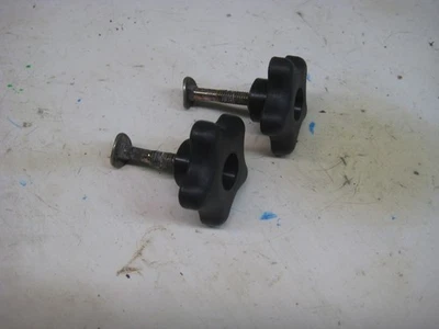 Troy Bilt 21" Push Lawn Mower Pair of Center Handlebars Wing Nuts/Bolts - Image 1 of 3