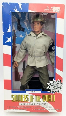 Soldados de la Segunda Guerra Mundial M.P.  Figura Policía Militar Nueva en Caja 1996 Foto 1 de 4