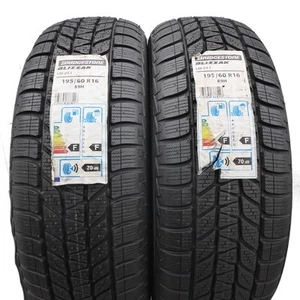 195 60 16 2x BRIDGESTONE 195/60 R16 89H LM-25 I Winterreifen 2017 UNGEBRAUCHT - Bild 1 von 7