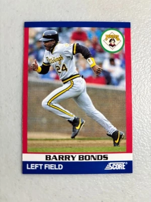 1991 Score Superstars Barry Bonds #26 Nrmt - Image 1 of 2