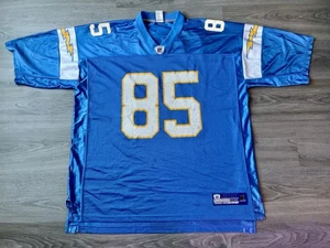 Size 2XL - Antonio Gates San Diego Chargers Reebok Football Jersey - Picture 1 of 18